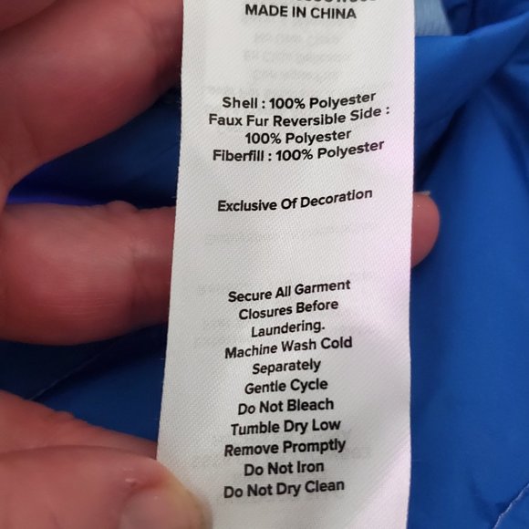 Eddie Bauer Youth Reversible Jacket Size 14/16 - Picture 2 of 6